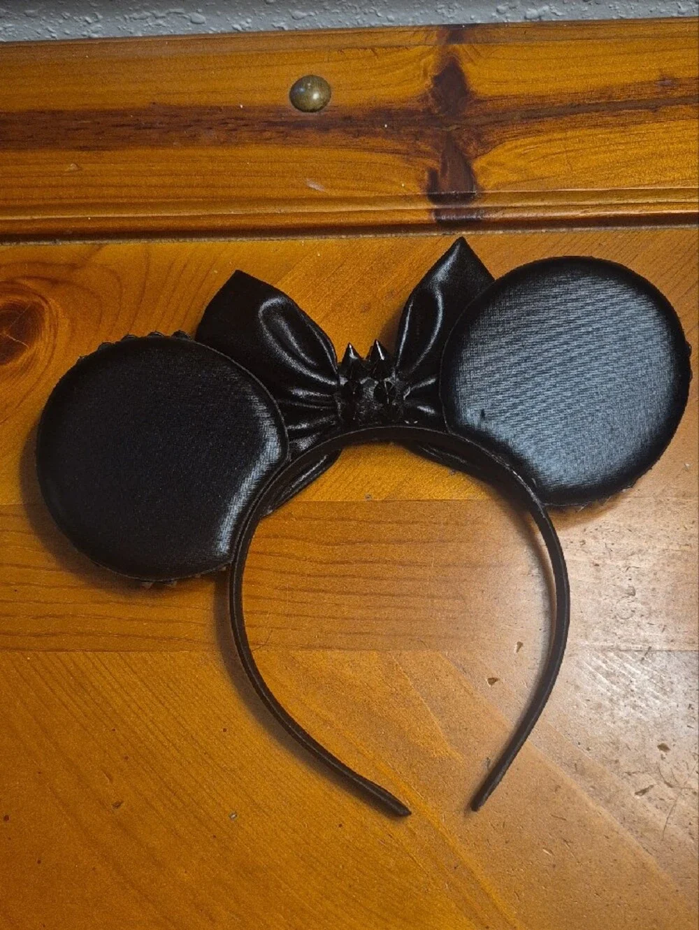Custom Goth Studded Disney Mouse Ears